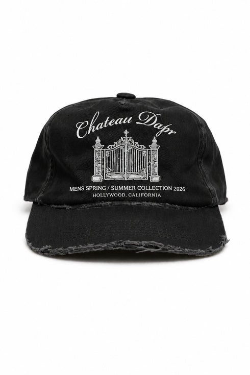 CHATEAU Summer Snapback Black