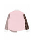 Asymmetric Pinstripe Shirt Pink