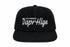 Corduroy Logo Snapback Black