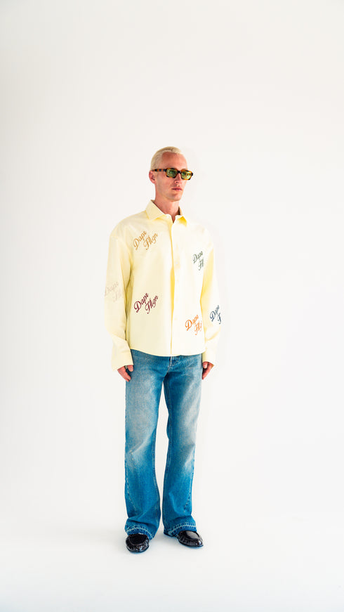 Signature Button Up Canary