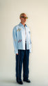 Signature Button Up Oxford Blue