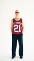 St. Tropez 21 Muscle Tank Jersey Maroon
