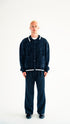 Mohair Button Up Sweater Black