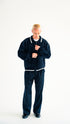 Mohair Button Up Sweater Black