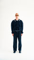 Mohair Button Up Sweater Black