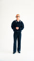Mohair Button Up Sweater Black