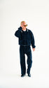 Mohair Button Up Sweater Black