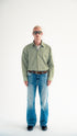 Green Pinstripe Shirt