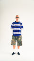 Mohair 90s Pinstripe T-Shirt