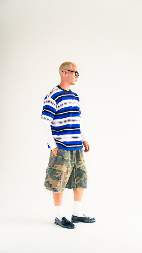 Mohair 90s Pinstripe T-Shirt