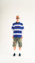 Mohair 90s Pinstripe T-Shirt