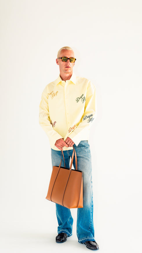 Signature Button Up Canary