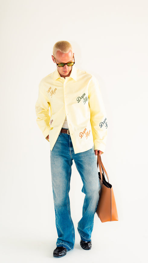 Signature Button Up Canary