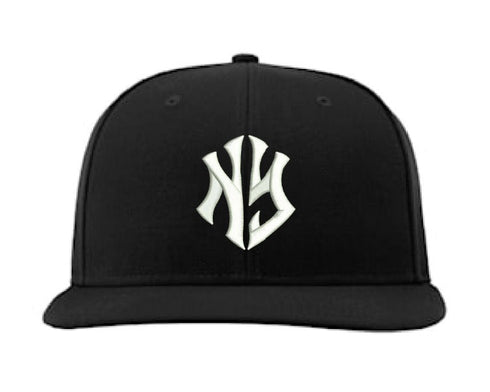 NY New Era Fitted Hat Black