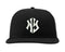 NY New Era Fitted Hat Black