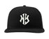 NY New Era Fitted Hat Black