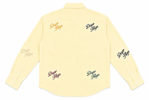 Signature Button Up Canary