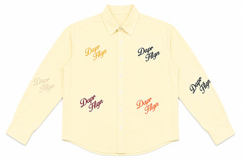 Signature Button Up Canary