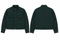 Suede Moto Jacket Green