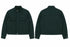 Suede Moto Jacket Green