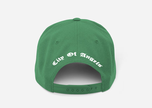 LA HAT FOREST GREEN & GOLD