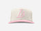 LA HAT TAN & PINK