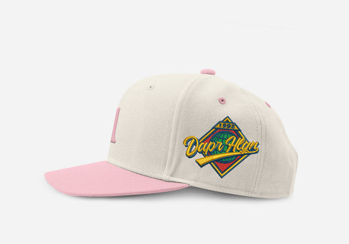 LA HAT TAN & PINK