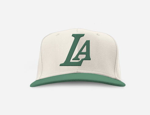 LA HAT TAN & FOREST GREEN