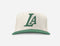 LA HAT TAN & FOREST GREEN