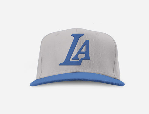 LA HAT GREY & ROYAL
